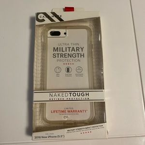 Case-mate clear iPhone 7plus or 8plus case